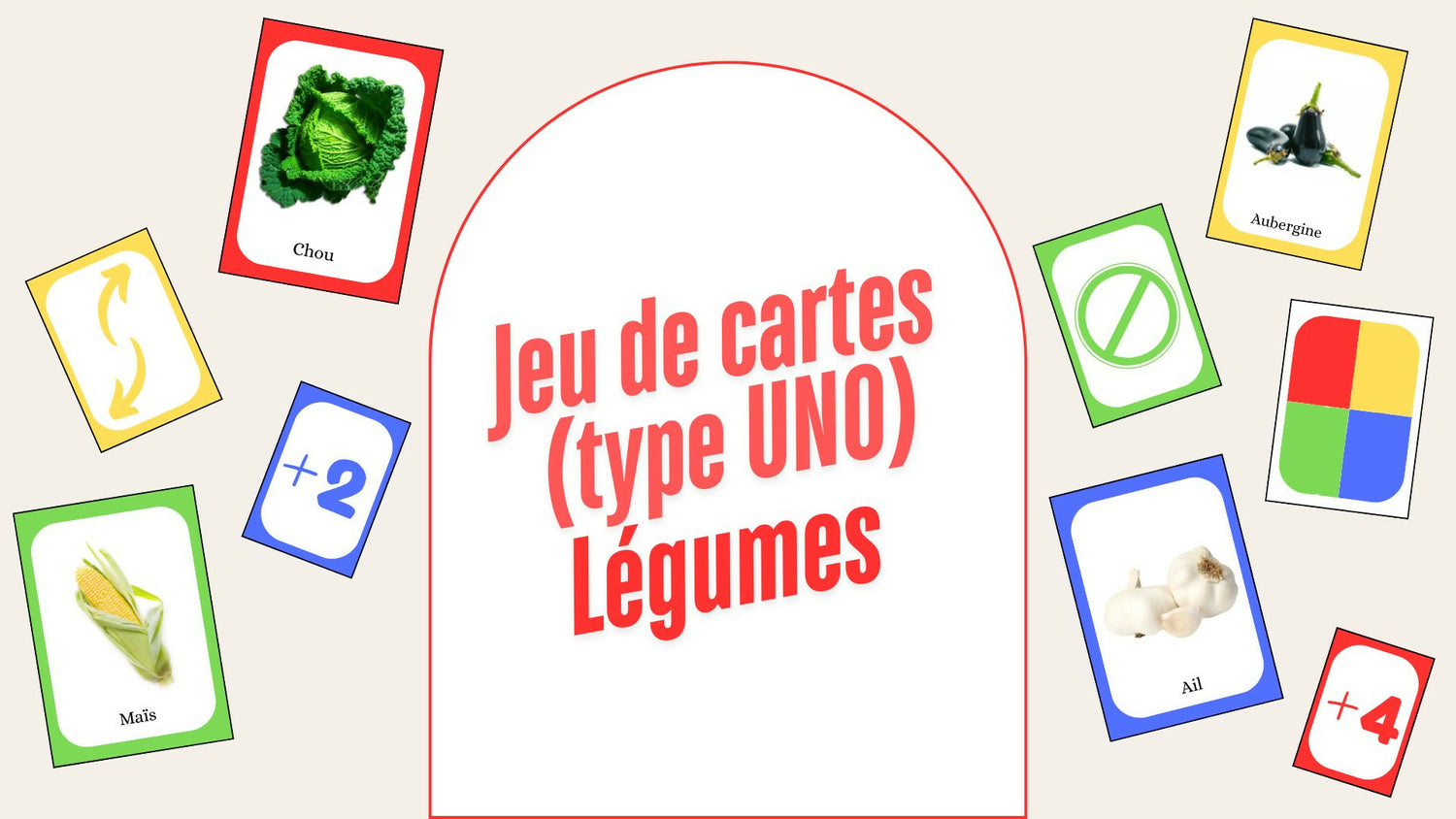 Légumes Flash - jeu lexical