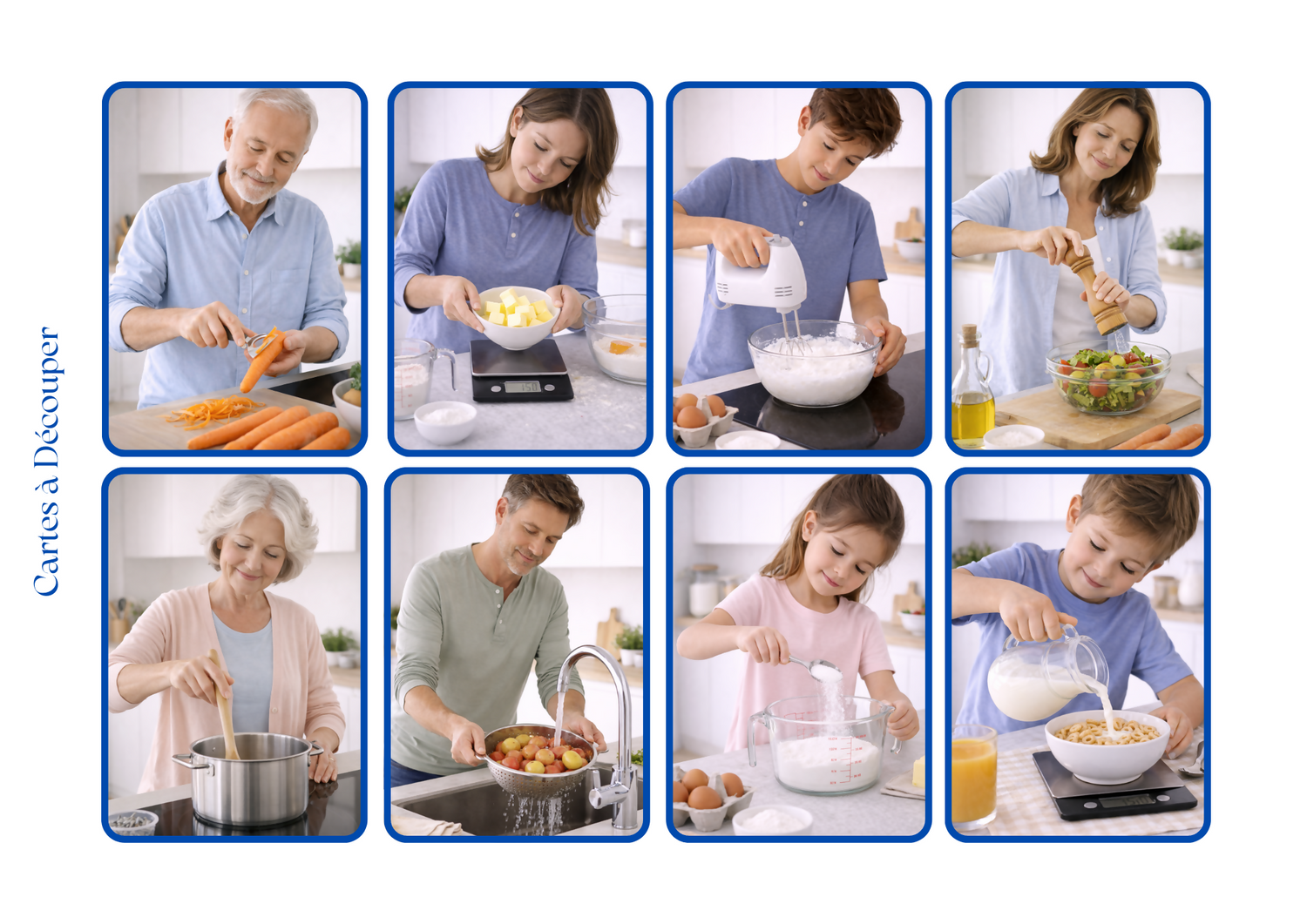 Ensemble de 5 Loto et Mémory des Actions