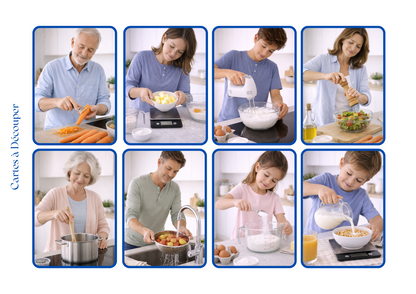 Ensemble de 5 Loto et Mémory des Actions