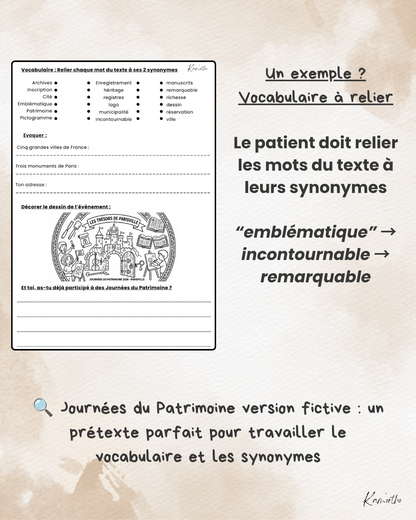 Fascicule - Journées du Patrimoine