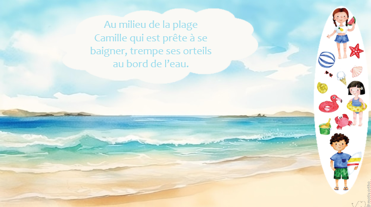 Un après-midi à la plage
