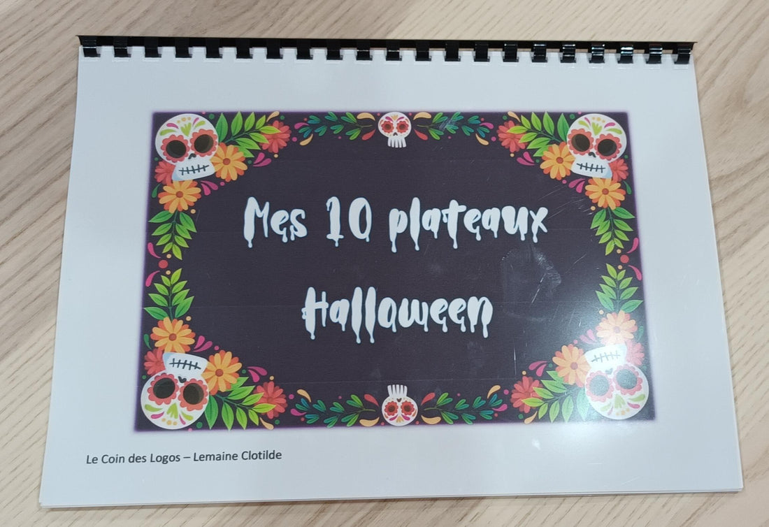 Mes 10 plateaux - Halloween Carnet