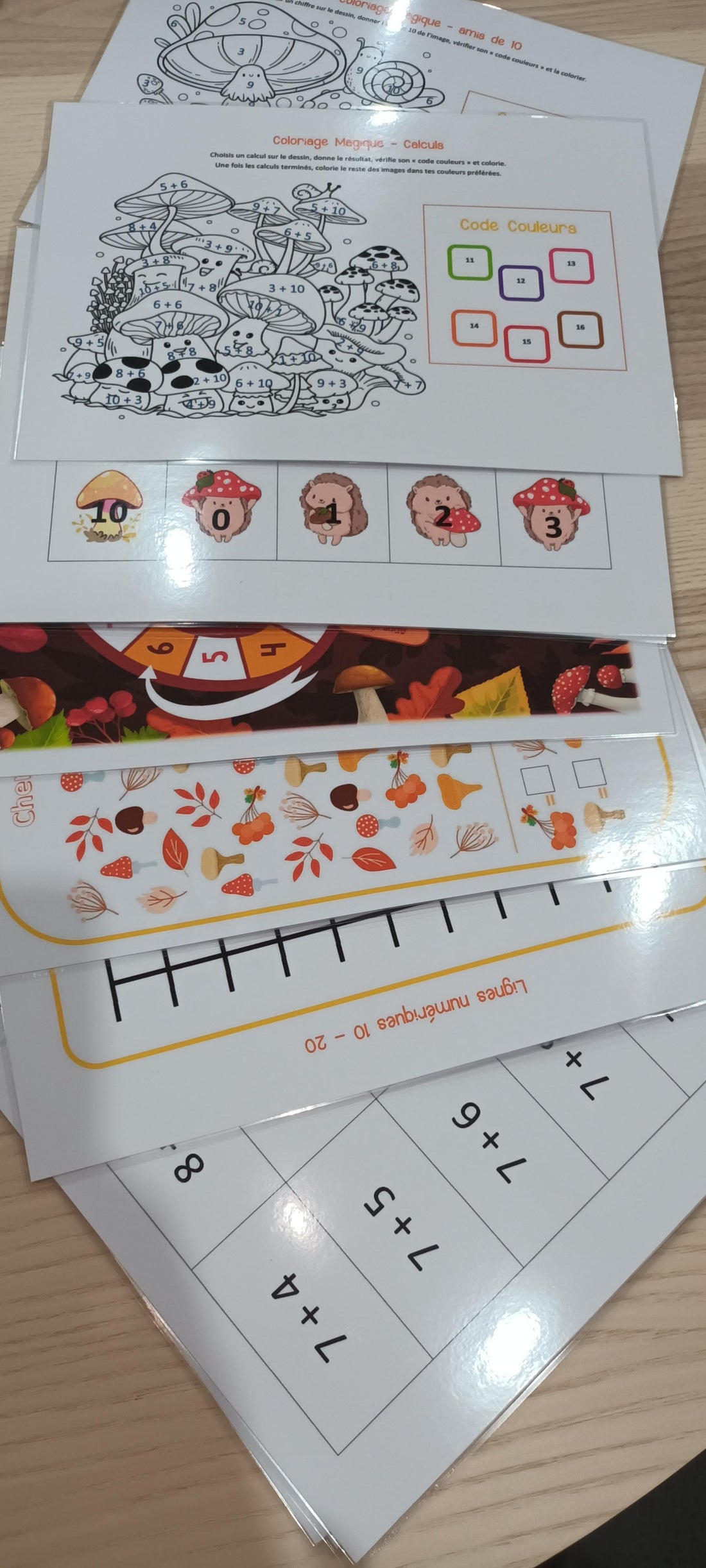 Extension pochette Automne Math