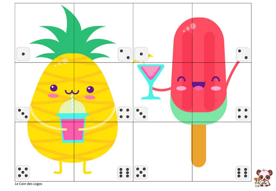 Puzzles Kawaii été