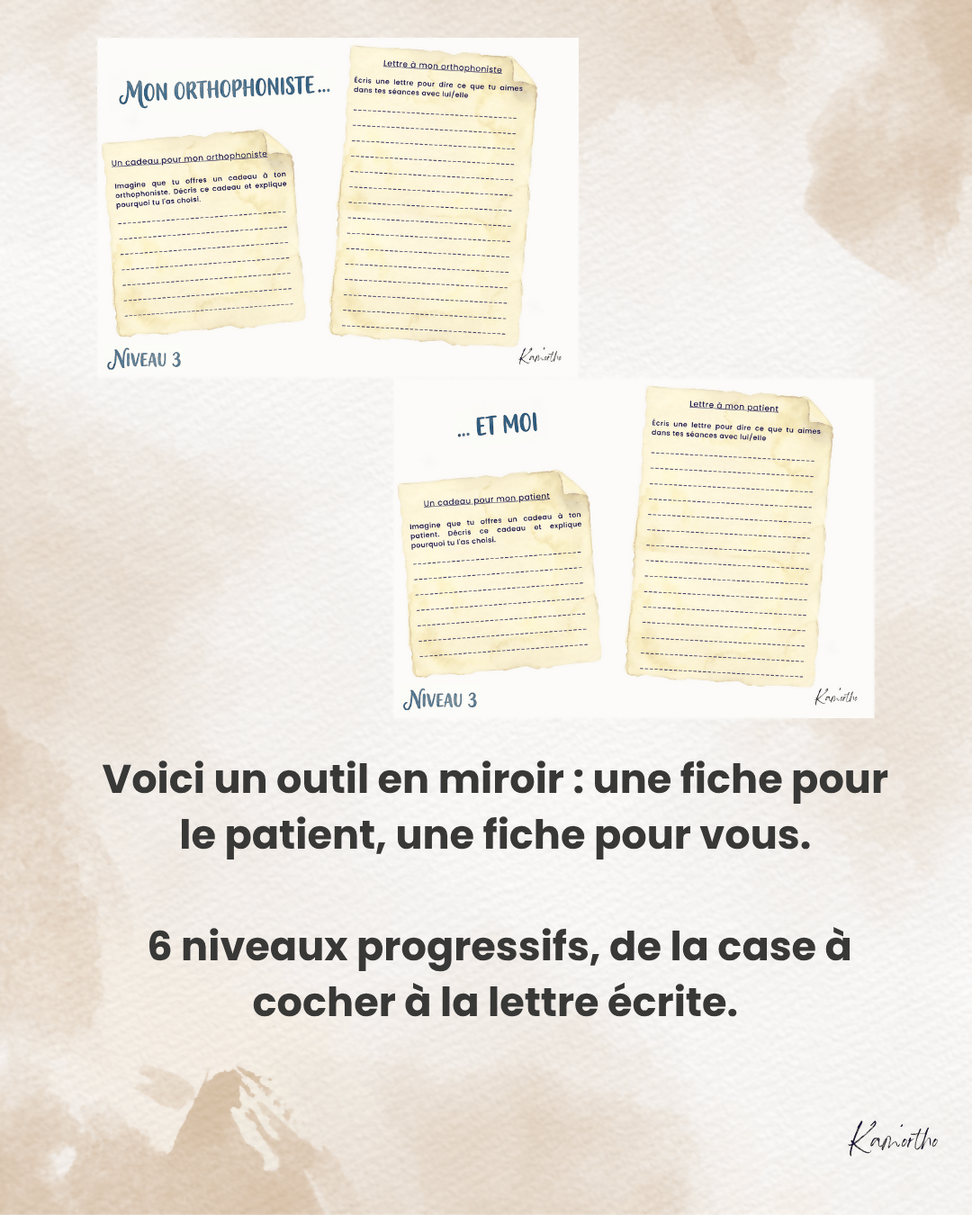 Mon orthophoniste et moi