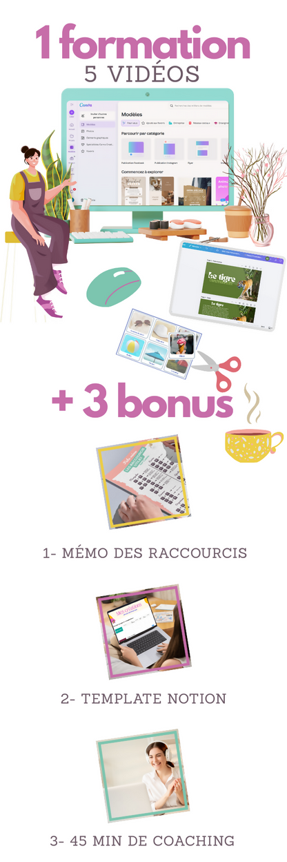 Créez votre matériel ortthophonique sur Canva grâce à cette formation en ligne