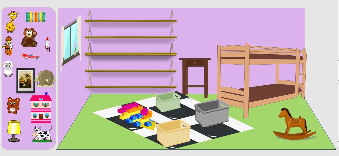 Une maison qui me plaît! (LO- éléments à déplacer)