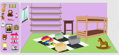 Une maison qui me plaît! (LO- éléments à déplacer)