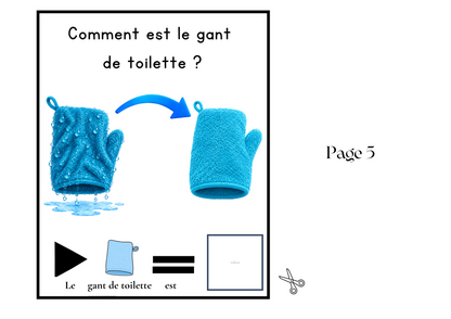 Livre Adapté en CAA, Adjectif "sec"