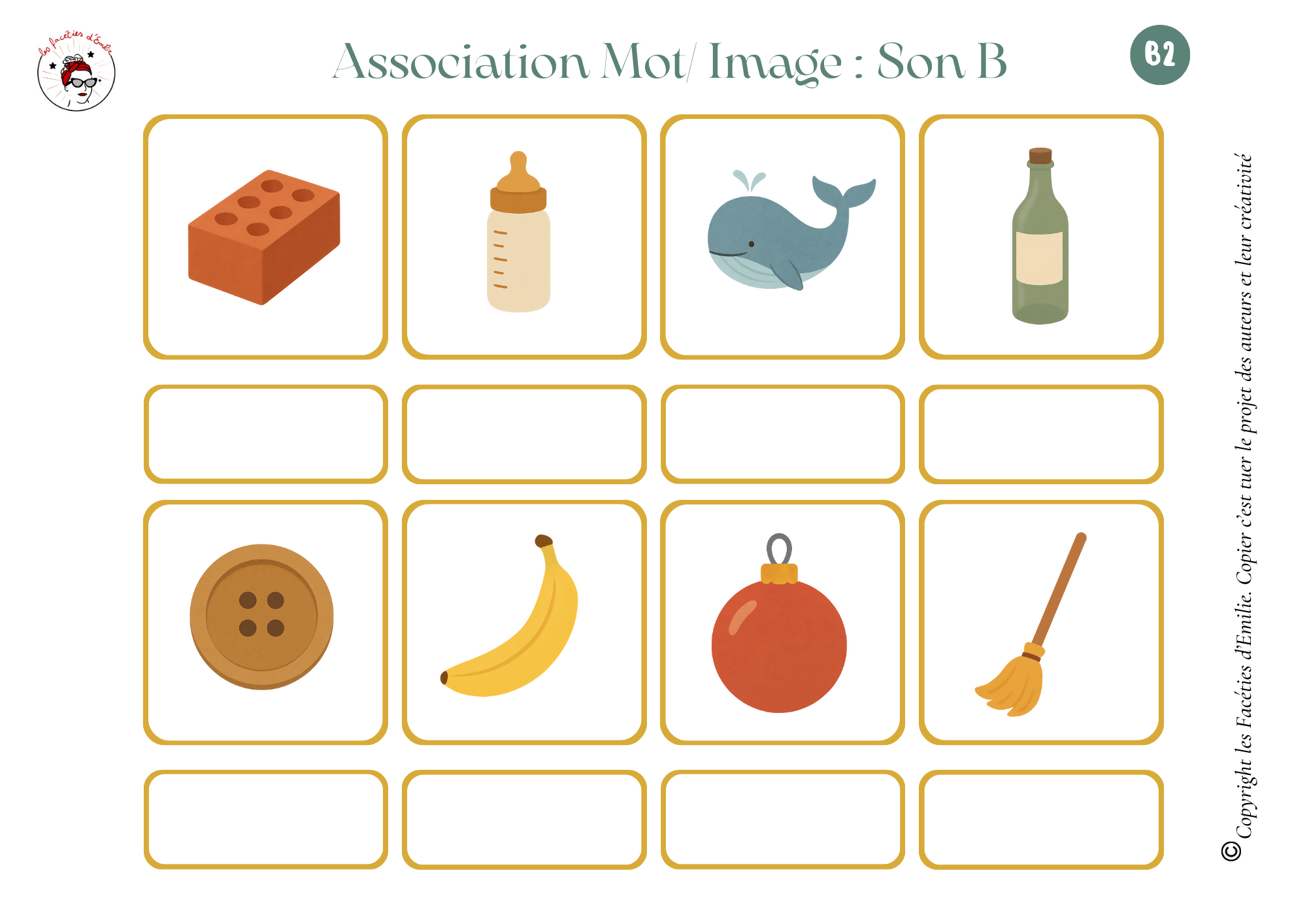 Phonologie : Association Mot Image par Son