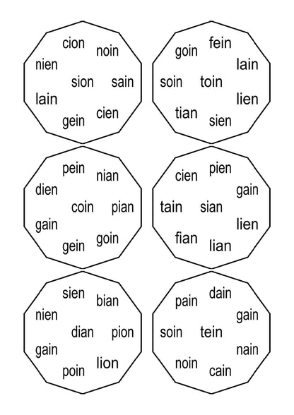 Dooble ein ien ain ian oin ion