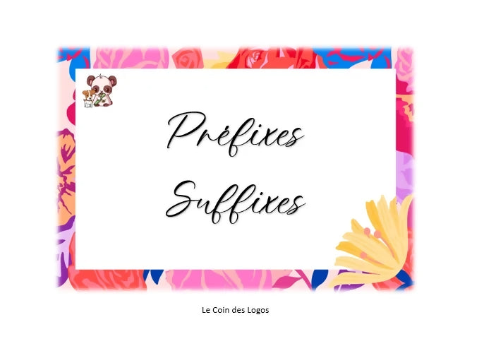 Préfixes-Suffixes
