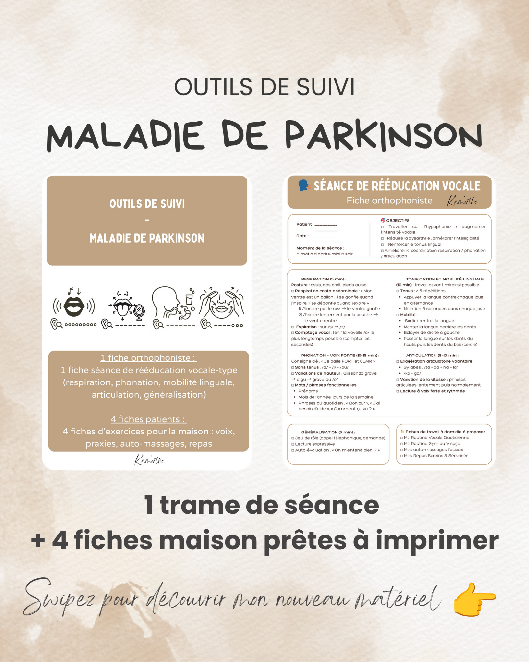 Outils de suivi - Parkinson