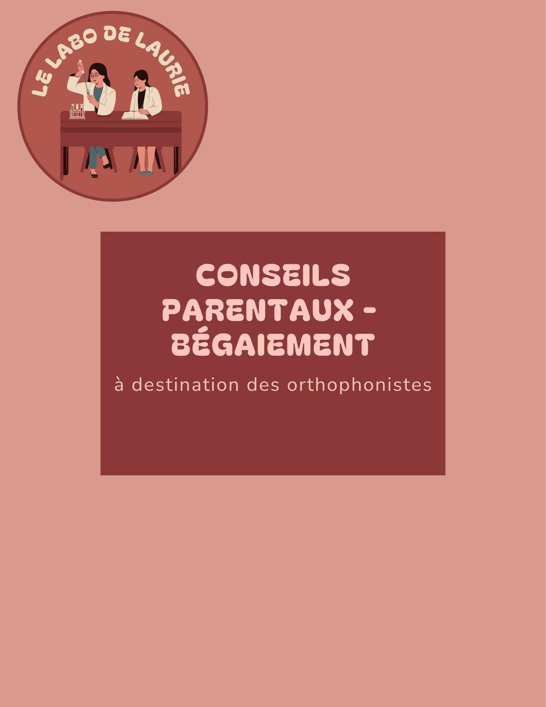 Conseils parentaux - bégaiement
