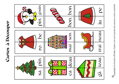 Littératie de Noël, activitées adaptées à la CAA