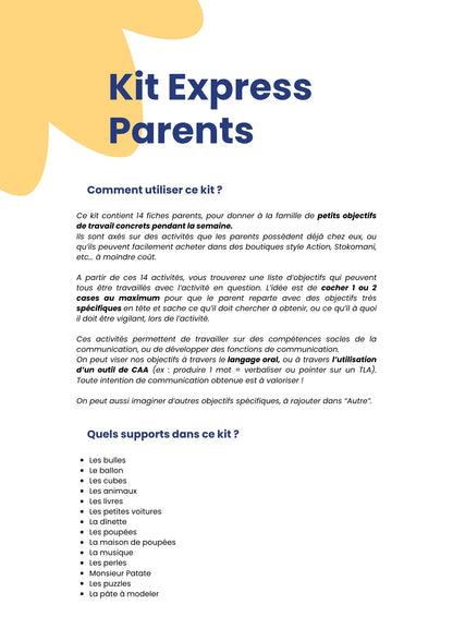 Kit Express Parents