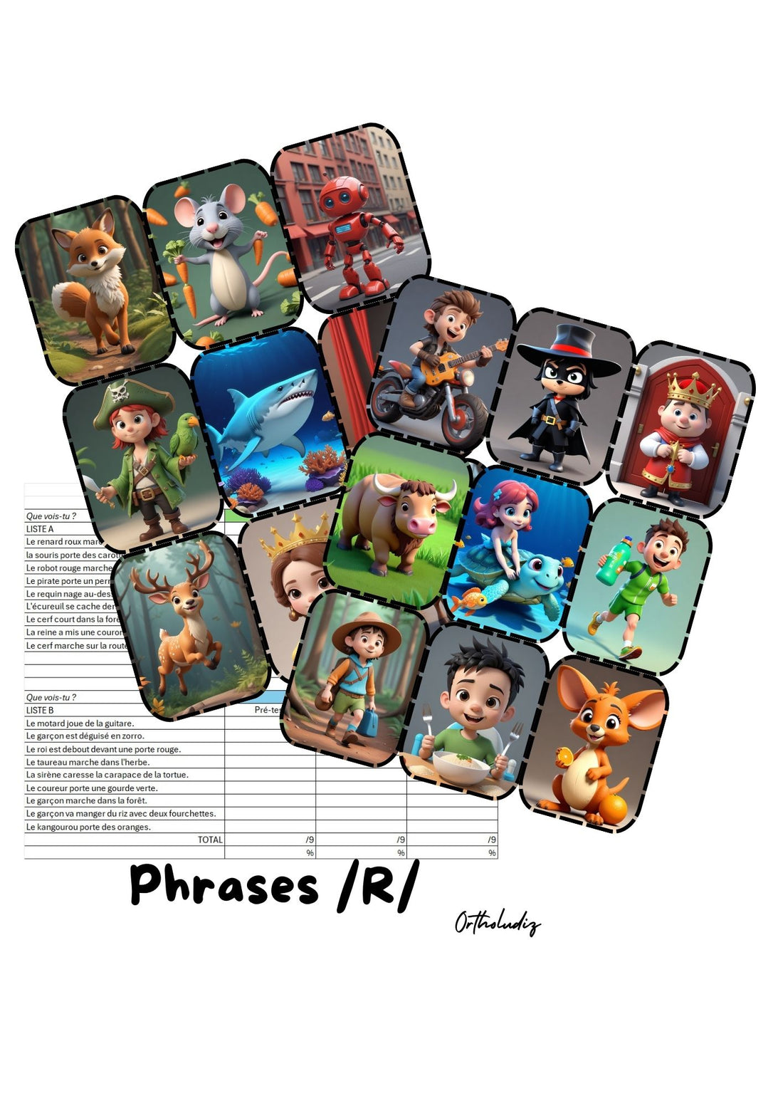 Phrases /R/