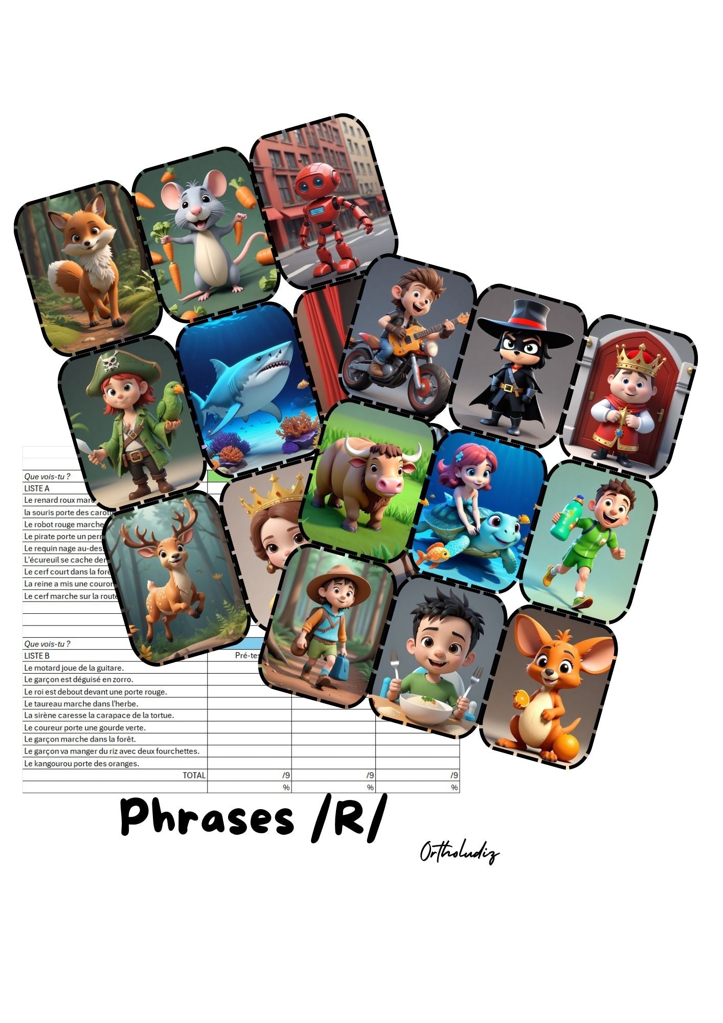 Phrases /R/