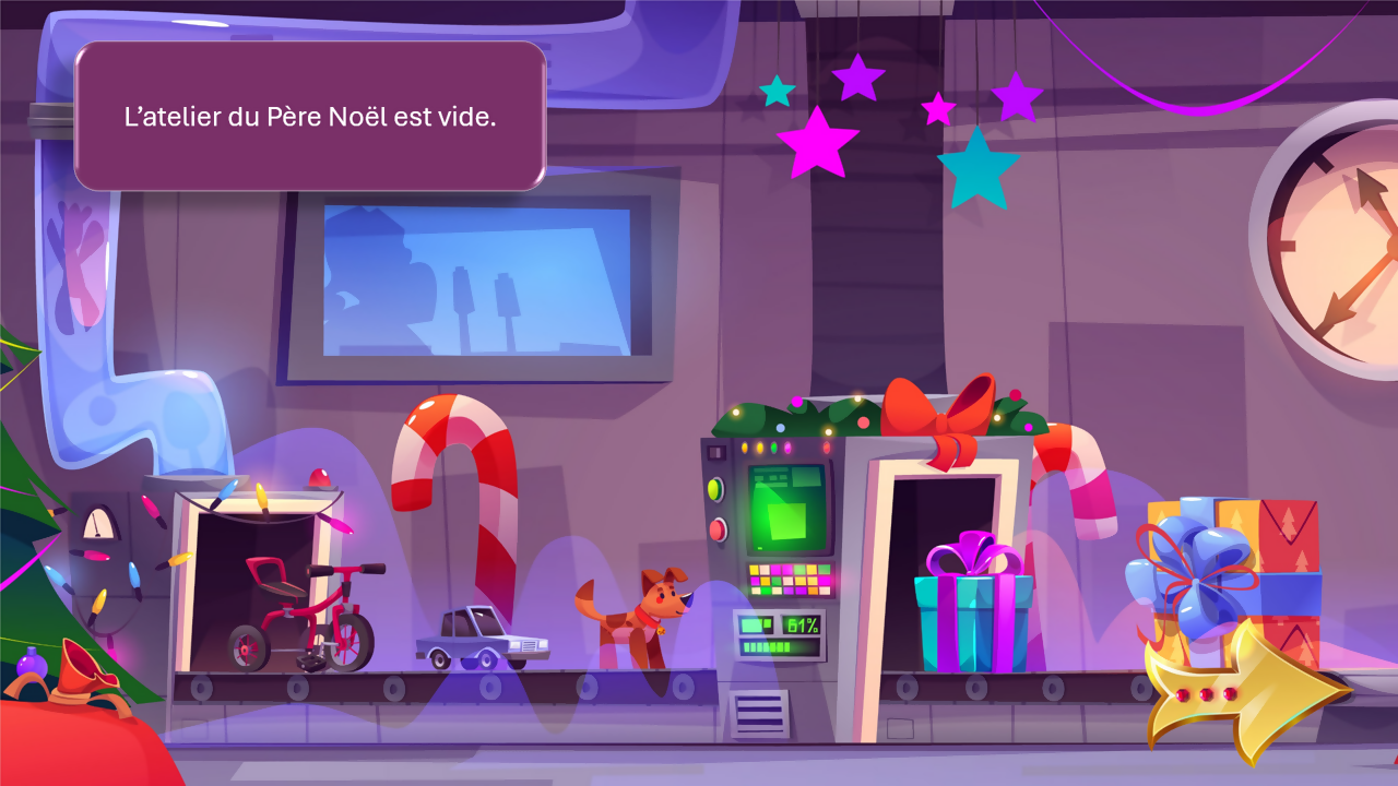 🎅 Allées et venues chez le Père Noël