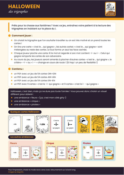 HALLOWEEN DES TRIGRAPHES