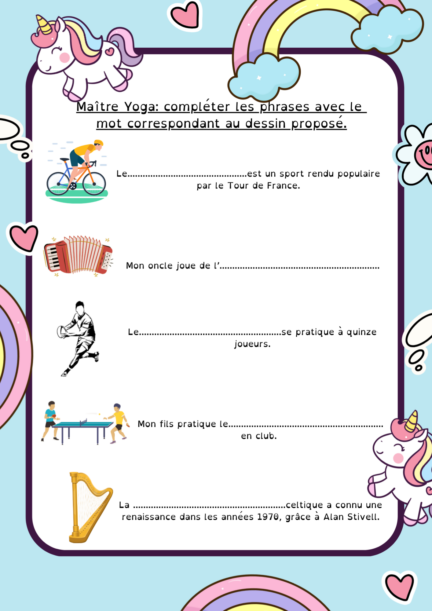 Quand des licornes rencontrent des lamas